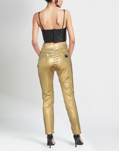 Woman Pants Gold