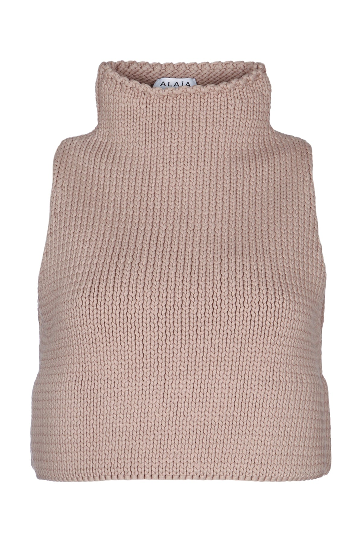 Alaia Jumper Sweater — Beige