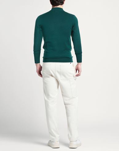 Man Sweater Green Size XXL Viscose, Nylon