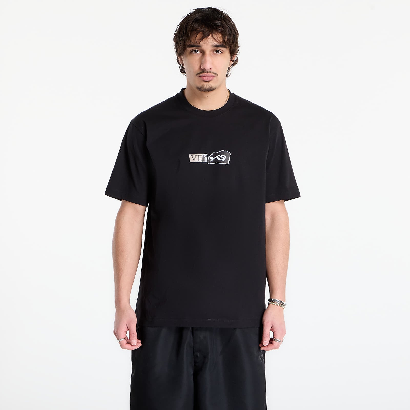 T-shirt Y-3 Gfx Short Sleeve T-Shirt Black