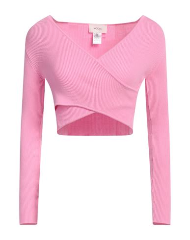 Woman Sweater Pink Size ONESIZE Viscose, Polyester