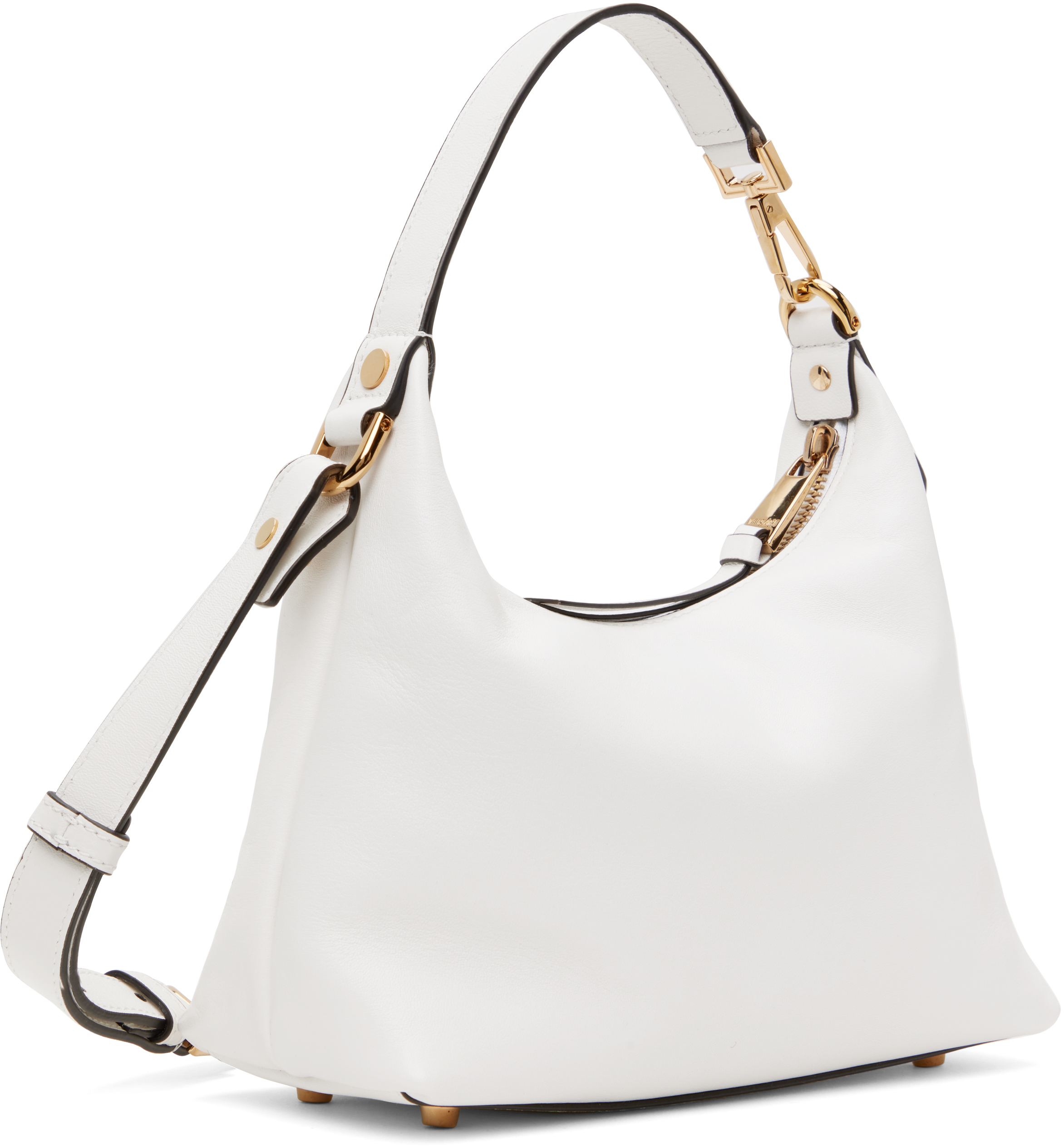 Versace ホワイト Tag ショルダーバッグ