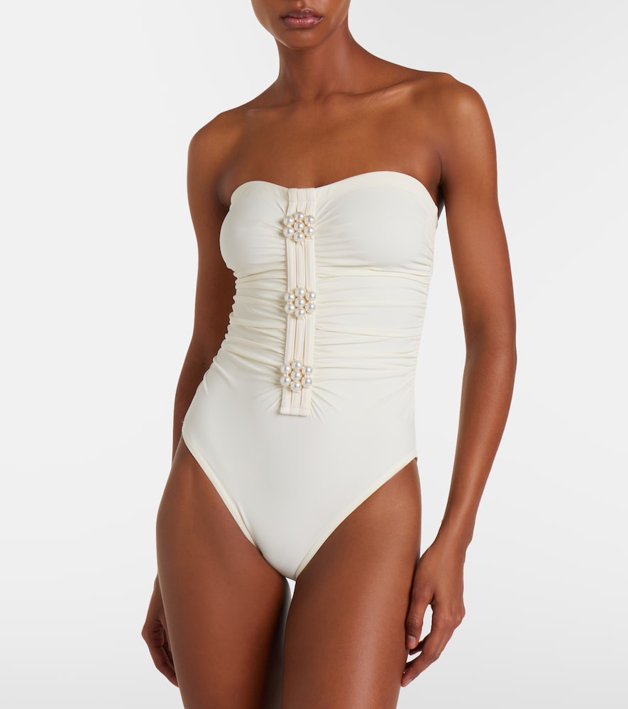 Maya embellished swimsuit