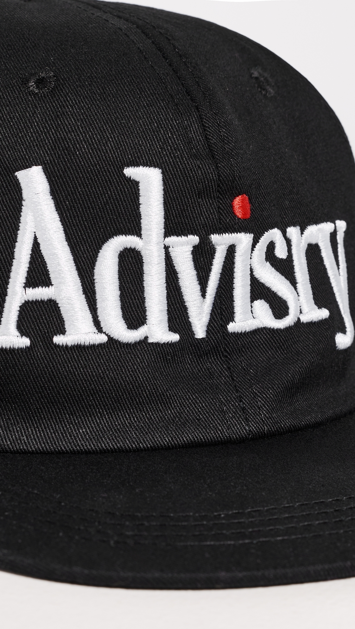 Dot Logo Cap Black One Size