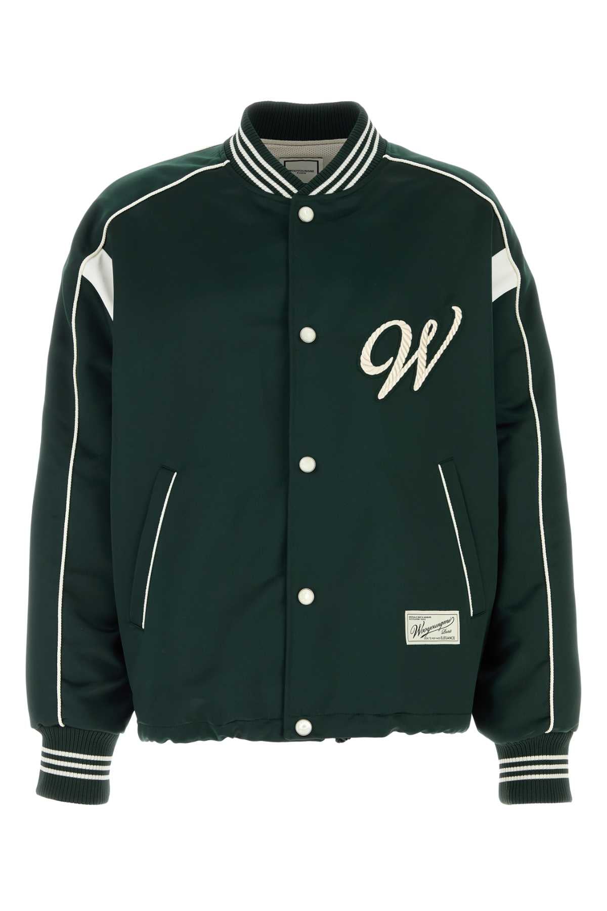 Jumper Bomber Jacket — Green