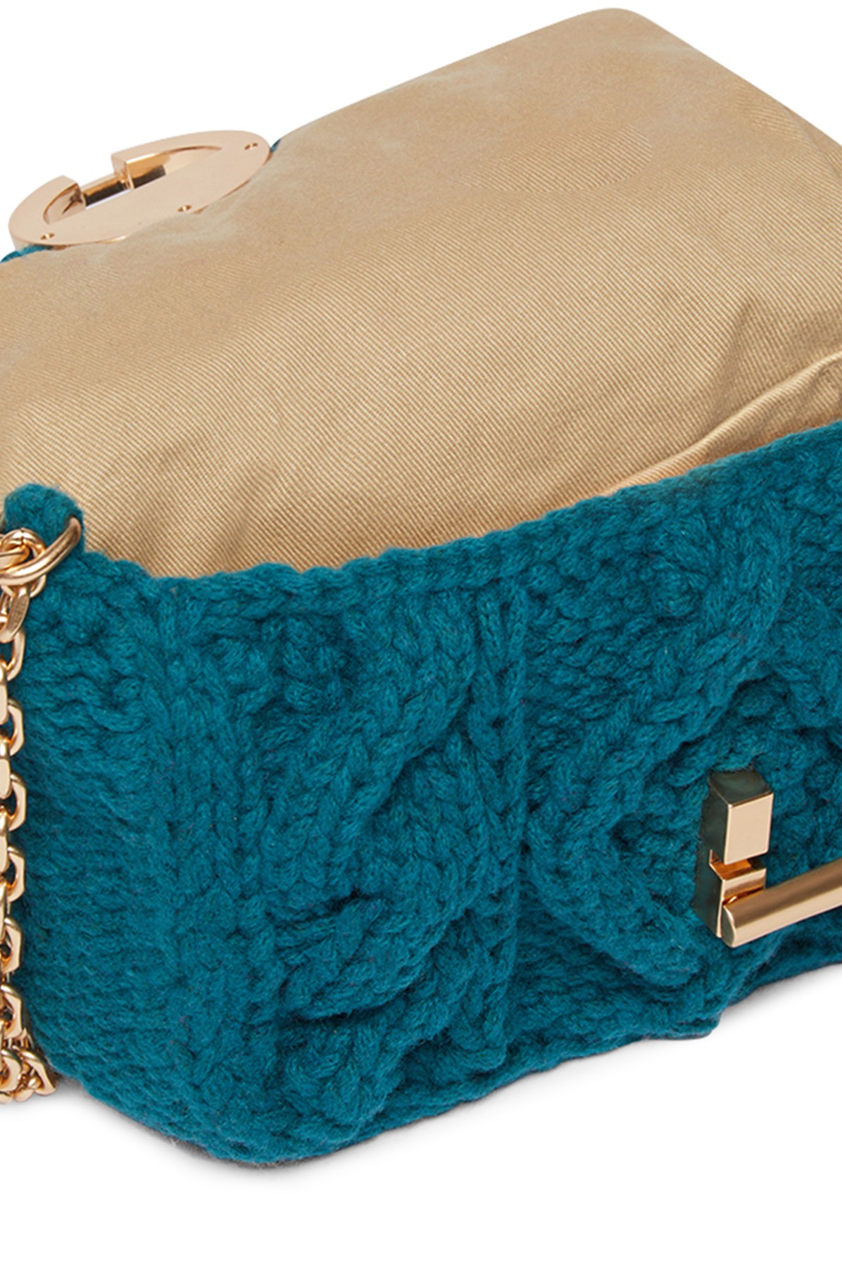 Nano Moon Bag in Wool