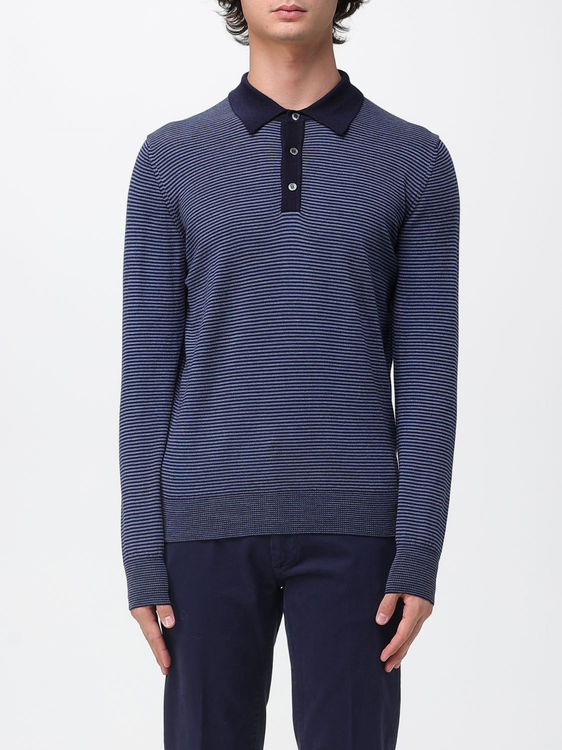 Sweater Men color Blue