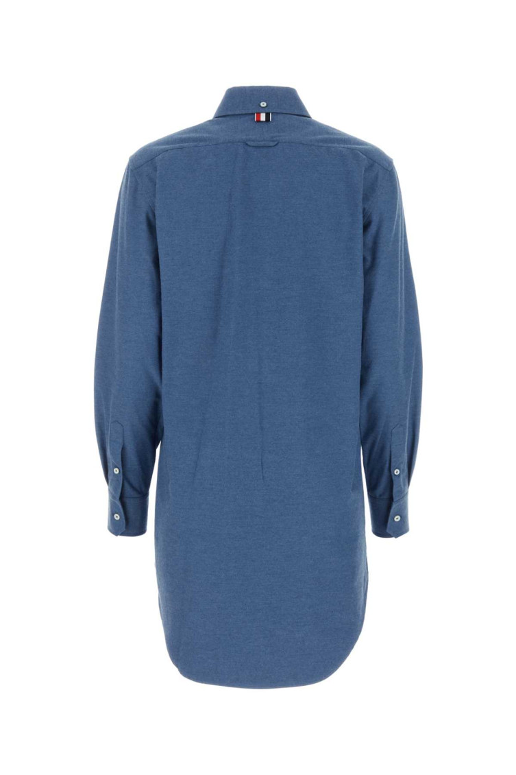 Rwb Stripe Blue Shirtdress