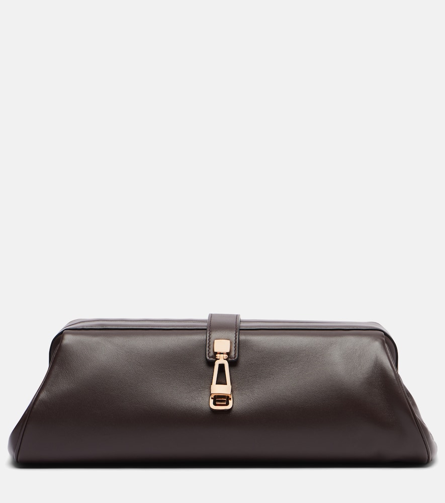 Small leather shoulder bag