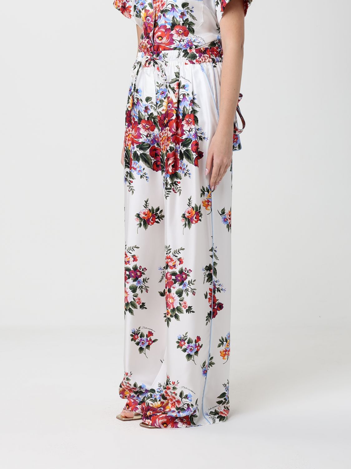 Pants Woman color White