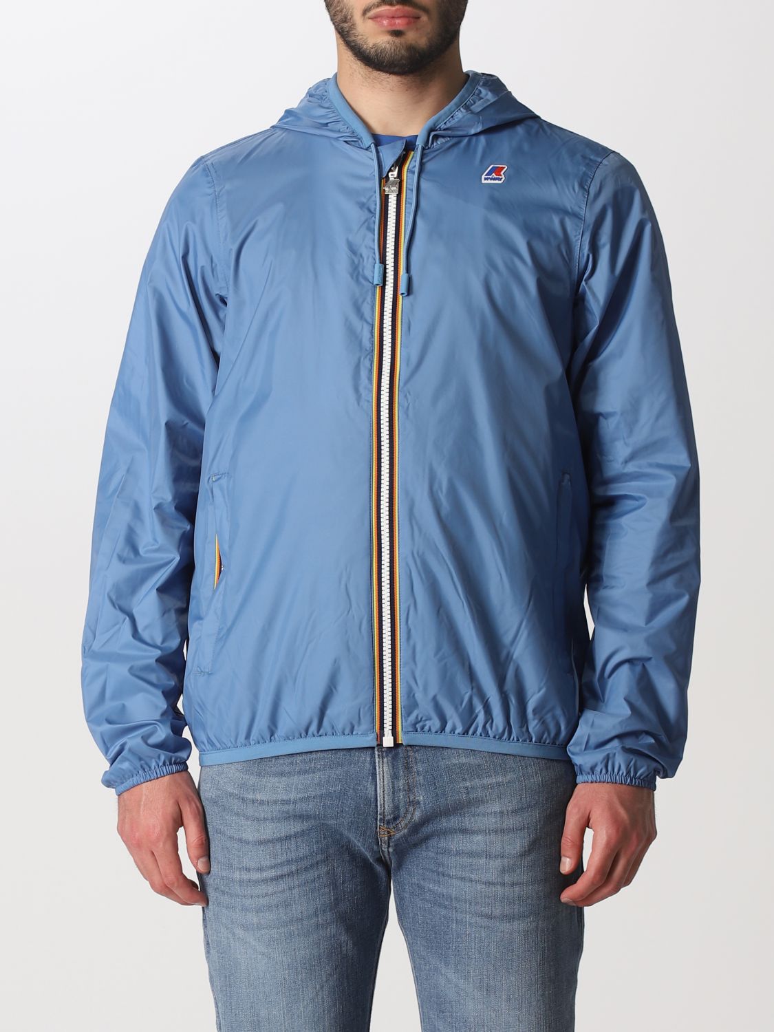 Jacket Men color Sky Blue