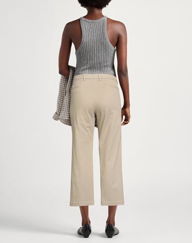 Re_hash Woman Pants Beige Size 31 Cotton, Lyocell, Elastane