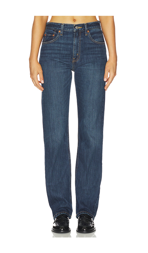RE/DONE Blondie Straight Jeans in Blue. 32. Also , 24, 25, 26, 27