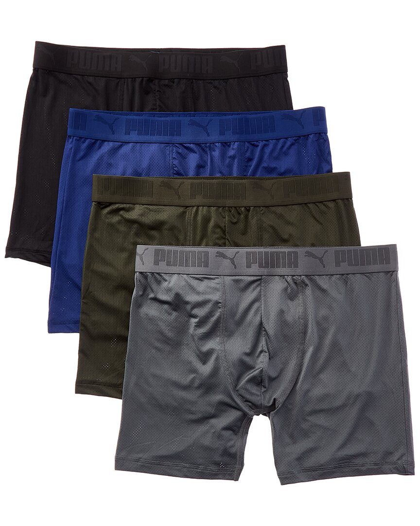 Set Of 4 Mesh Boxer Brief