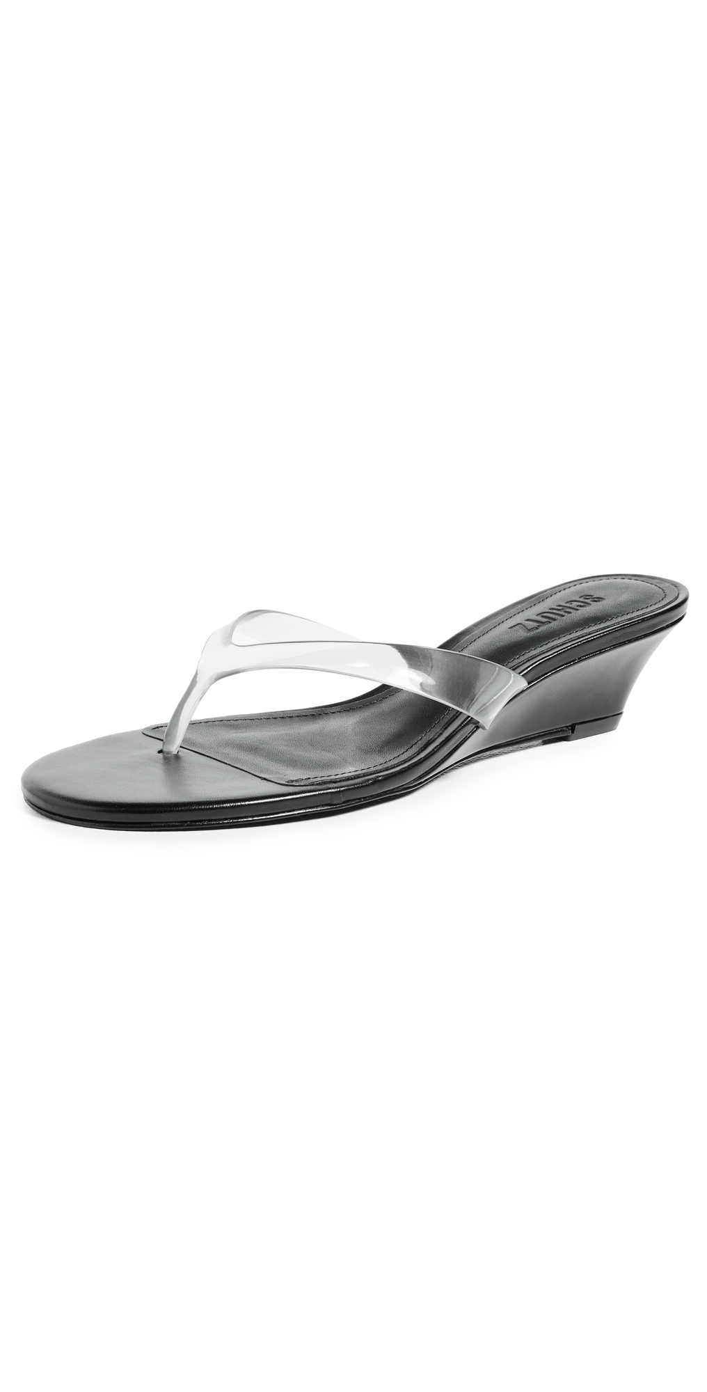 Roslyn Jelly Wedges Black