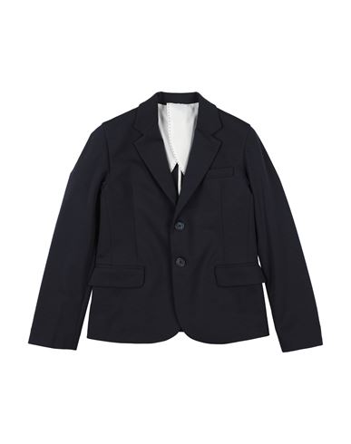 Man Blazer Midnight blue Size 11 Cotton, Polyamide, Elastane