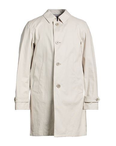 Man Overcoat & Trench Coat Off white Size 38 Linen
