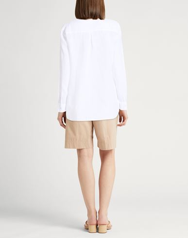 Woman Shirt White Size 12 Linen