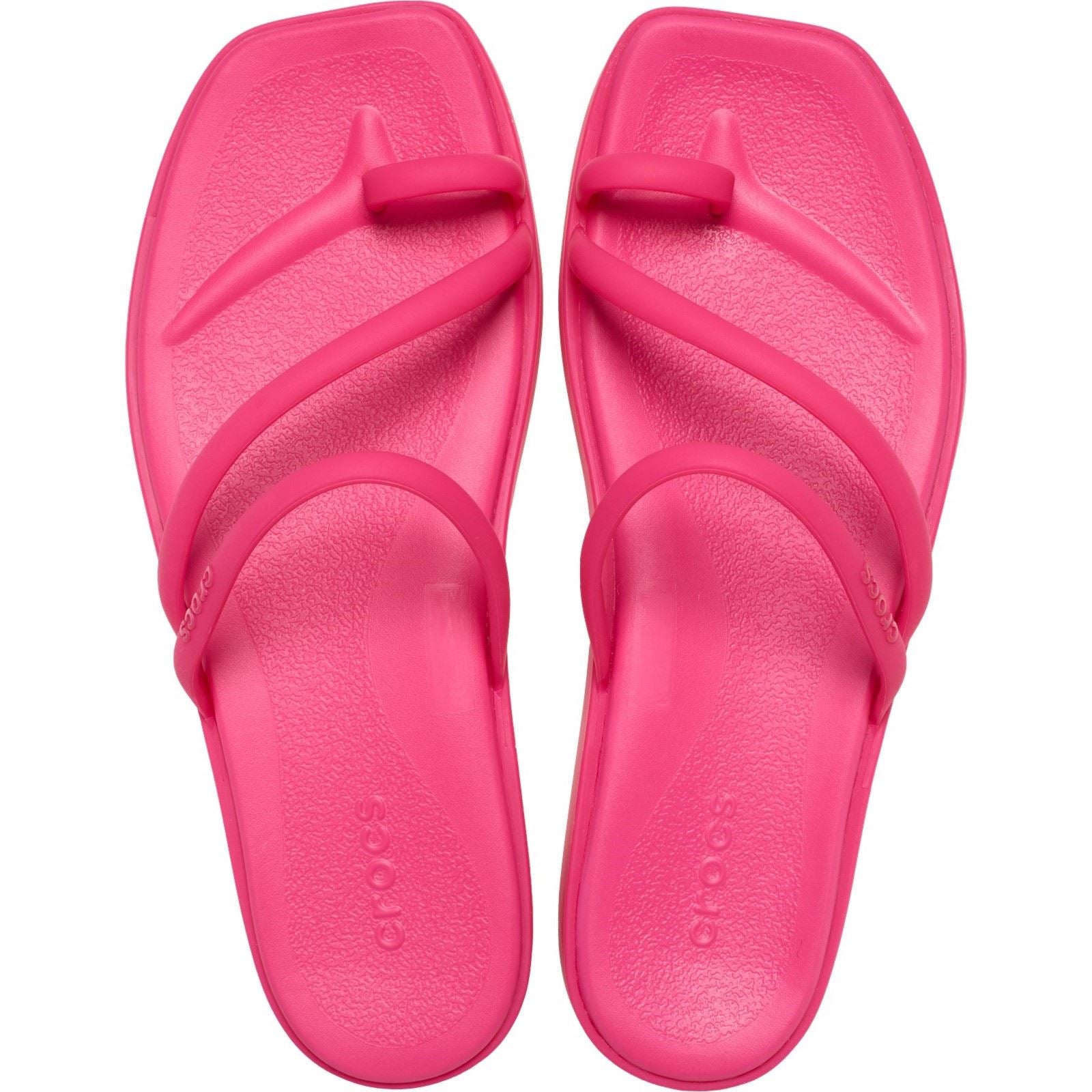 Crocs Miami Toe Loop Sandal Women's Dragon Fruit Sanda