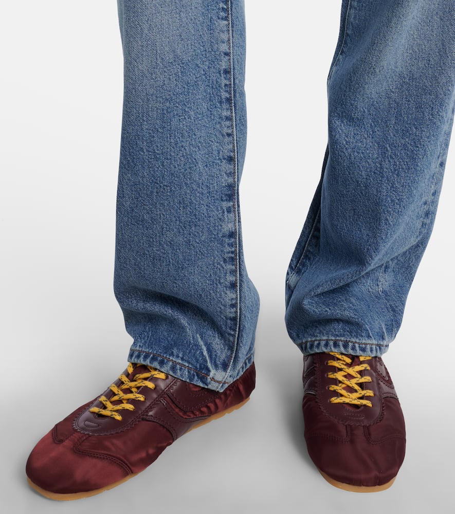 Baretta high-rise straight jeans