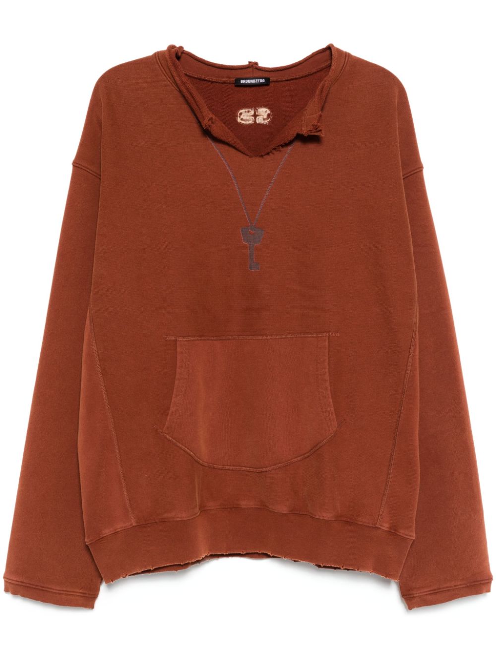 Graphic-print sweatshirt - Red