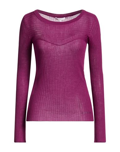 Woman Sweater Mauve Size 0 Wool
