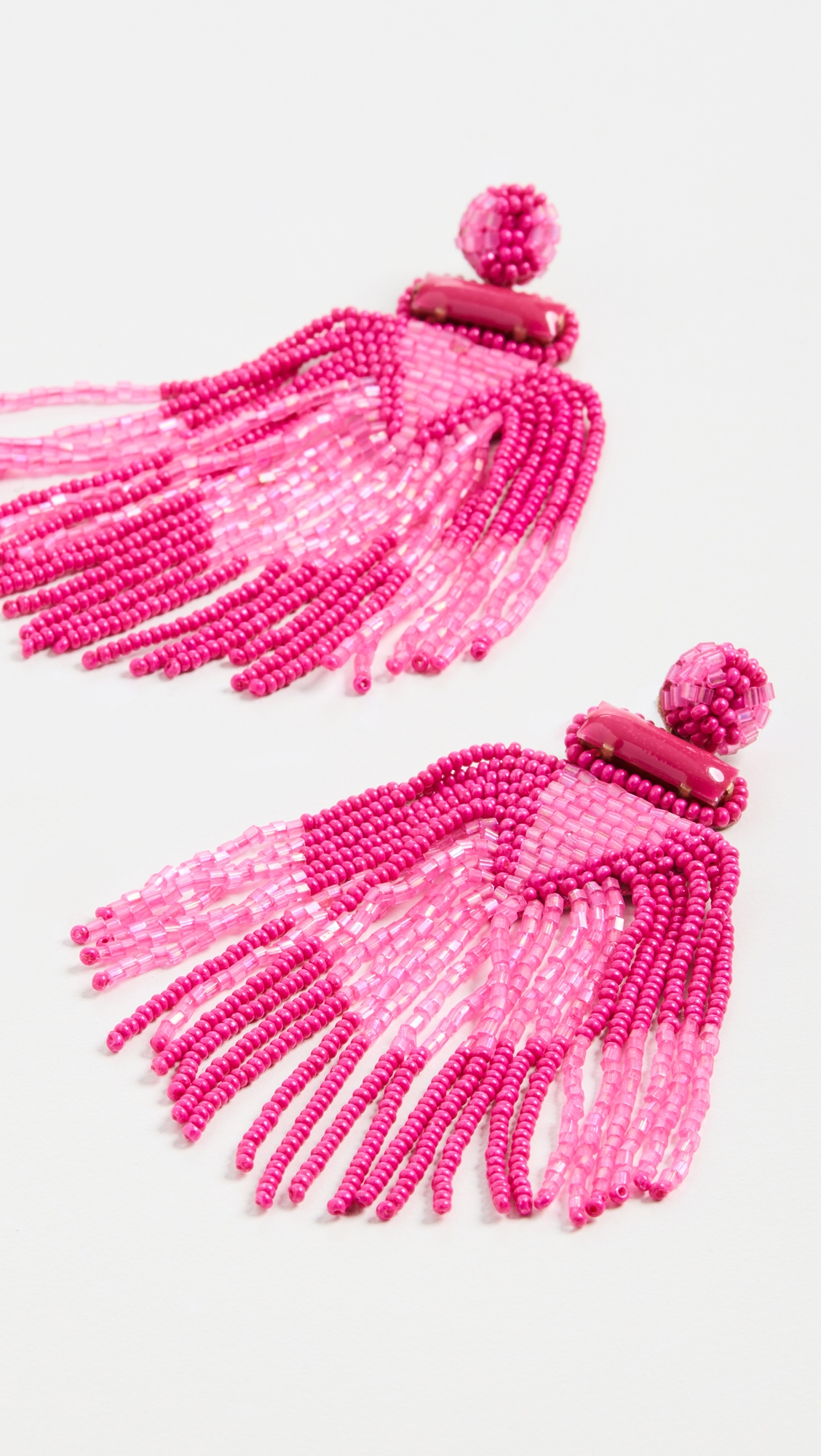 Deepa by Jody Earrings Hot Pink One Size