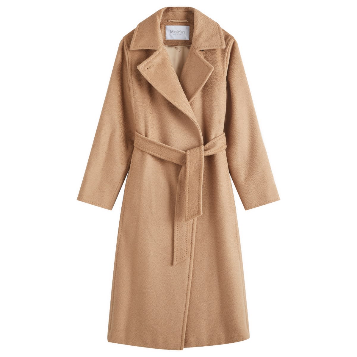 Women's Wool Maxi Coat in Camel