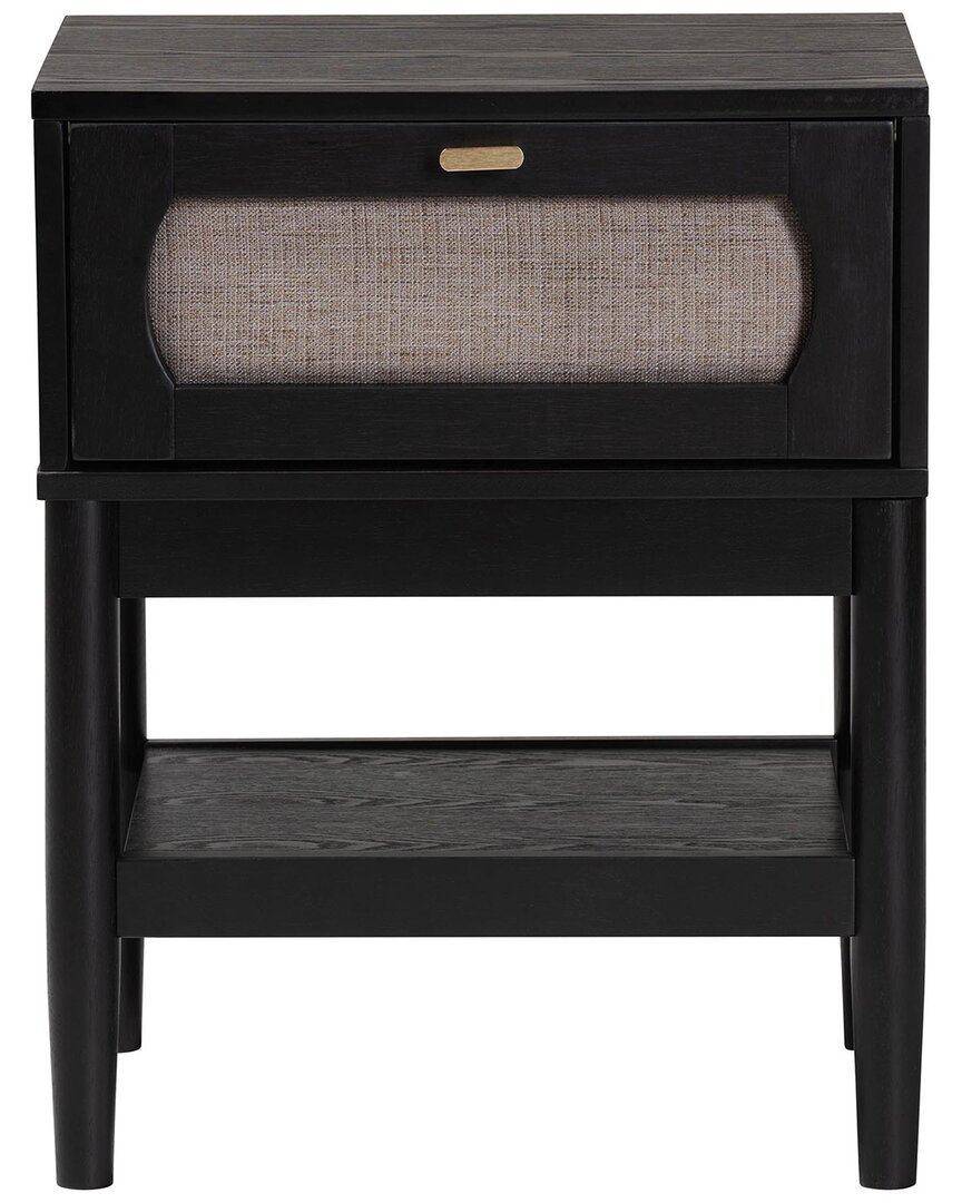 Shirin Mid-Century 1-Drawer Nightstand