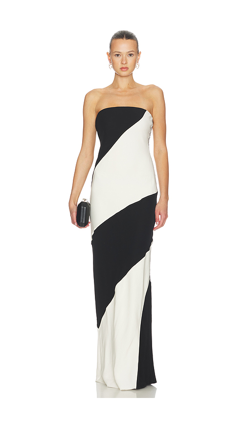 Entire Studios Margin Tube Dress in Black,White. XXS. Also in M