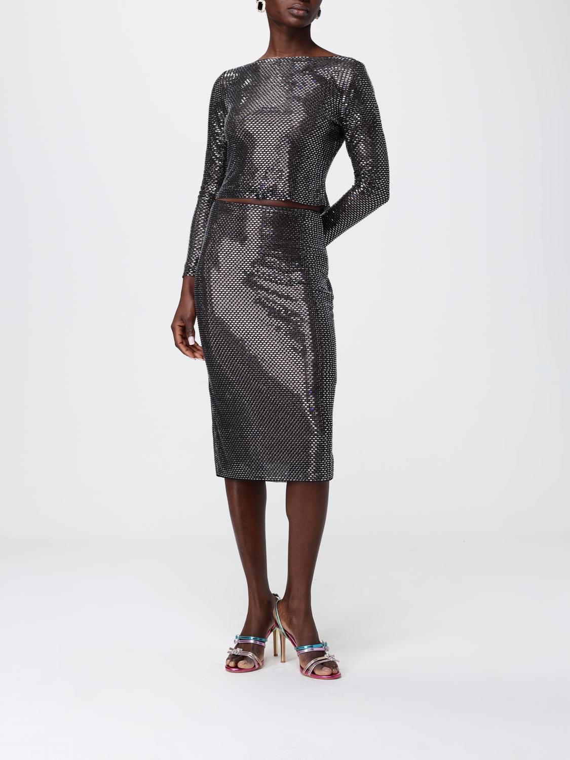 Top Woman color Black