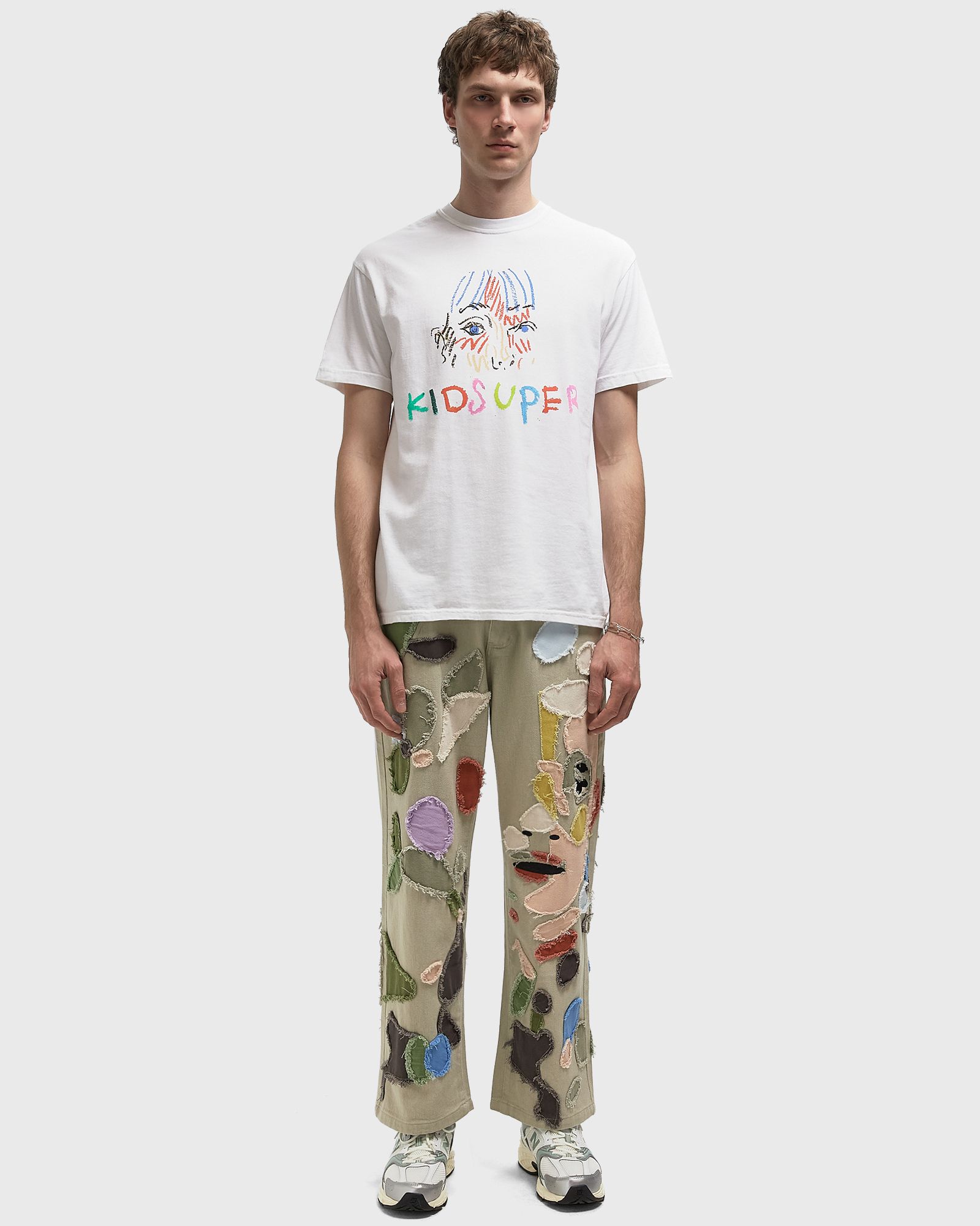 Crayon Tee white male Shortsleeves now available at BSTN