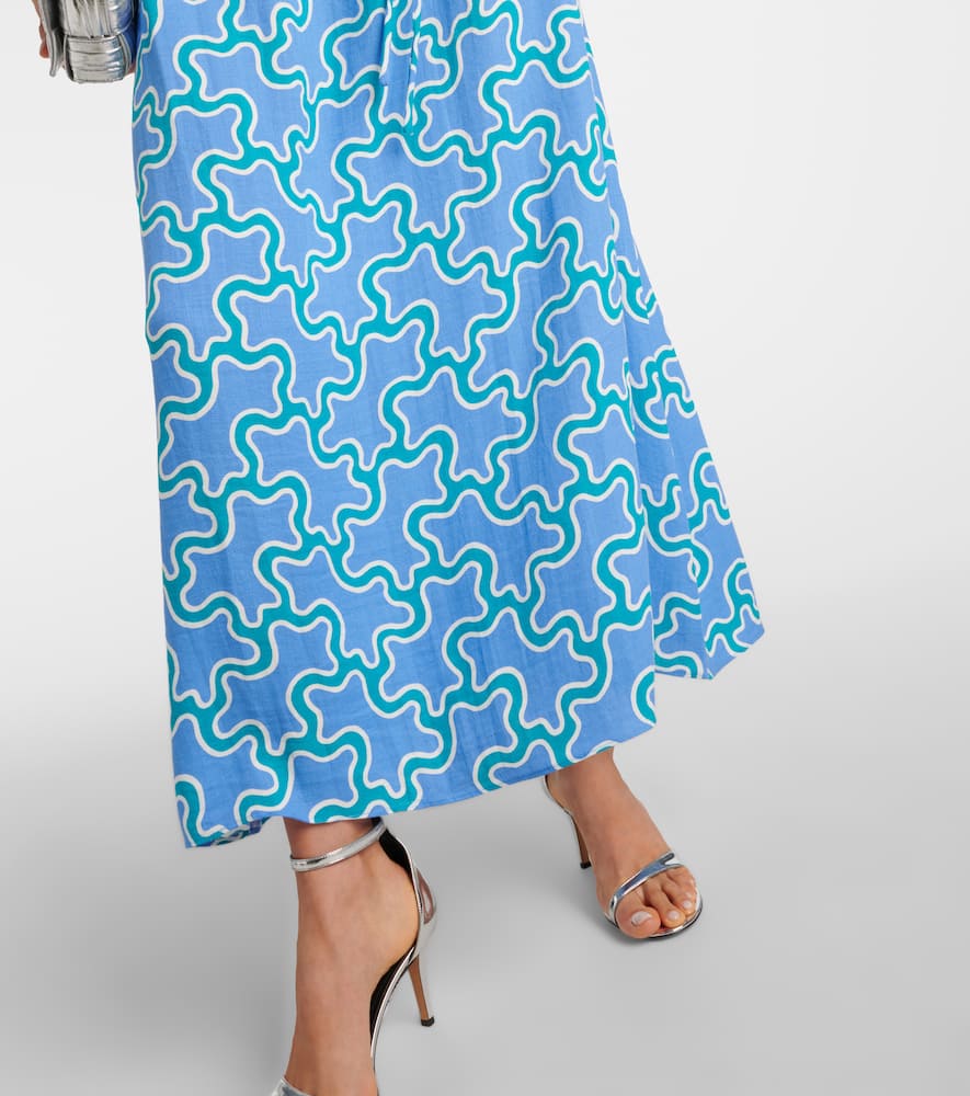 Diane von Furstenberg Drogo printed maxi dress