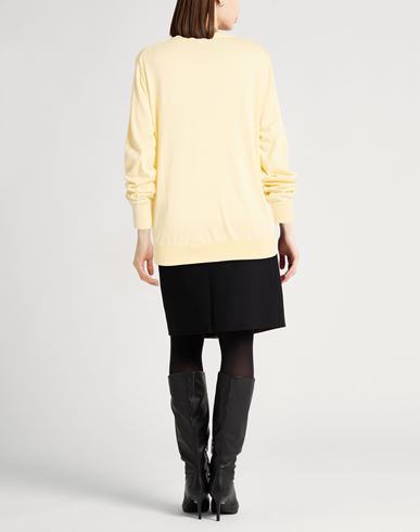 Woman Sweater Pastel yellow Size M Cashmere, Silk