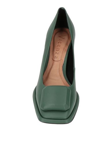 ) Woman Pumps Emerald green Size 9 Calfskin