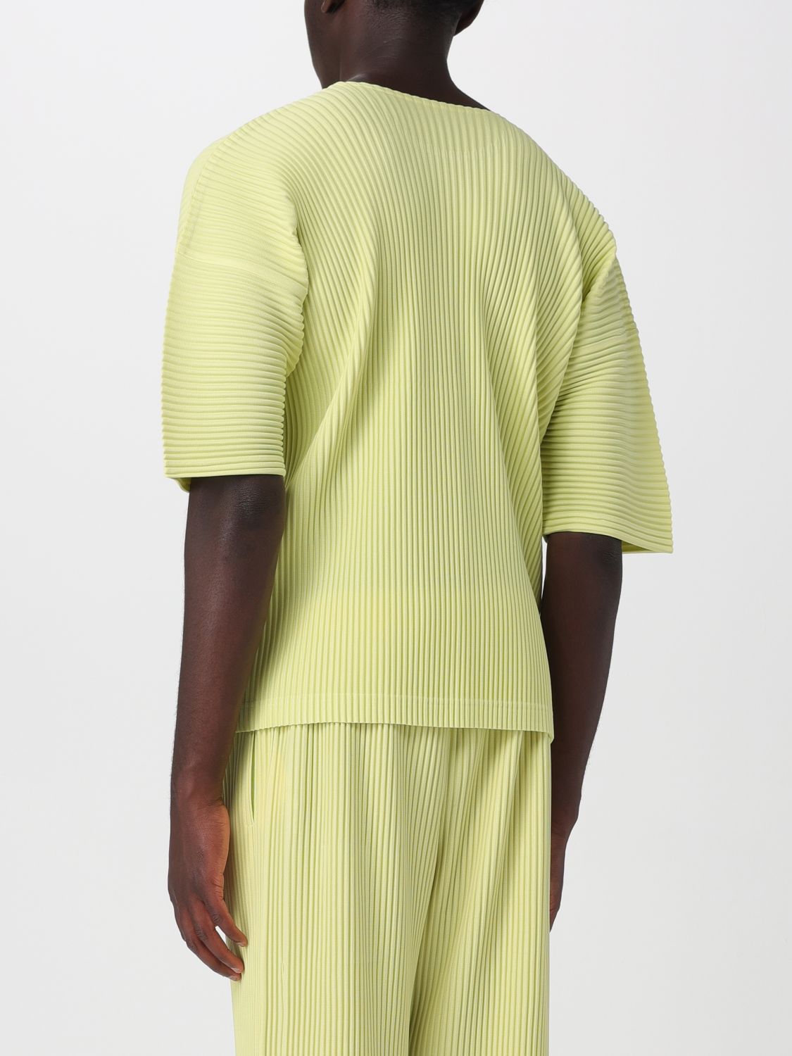 Polo Shirt Men color Yellow