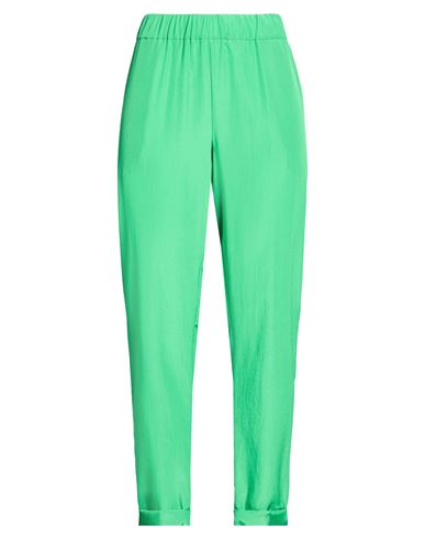 P. a.r. o.s. h. Woman Pants Green Size S Polyester