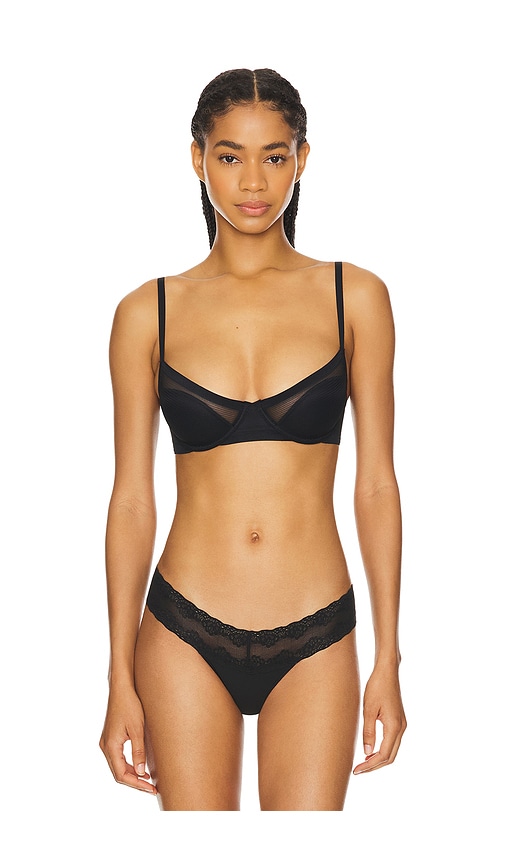 Natori Scope Balconette Contour Underwire Bra in Black. -  36B also in 32B, 32C, 32D, 34B, 34C, 34D, 36C, 36D