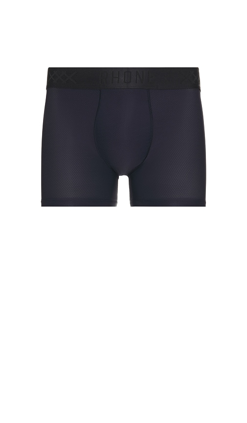 Rhone C.O.R. Active 4 Boxer Trunk in Navy. - XL/1X also in L, M, S, XXL/2X