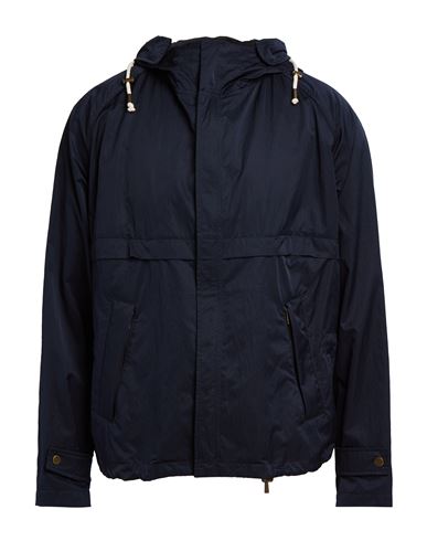 Man Jacket Navy Size 44 Polyester, Polyamide