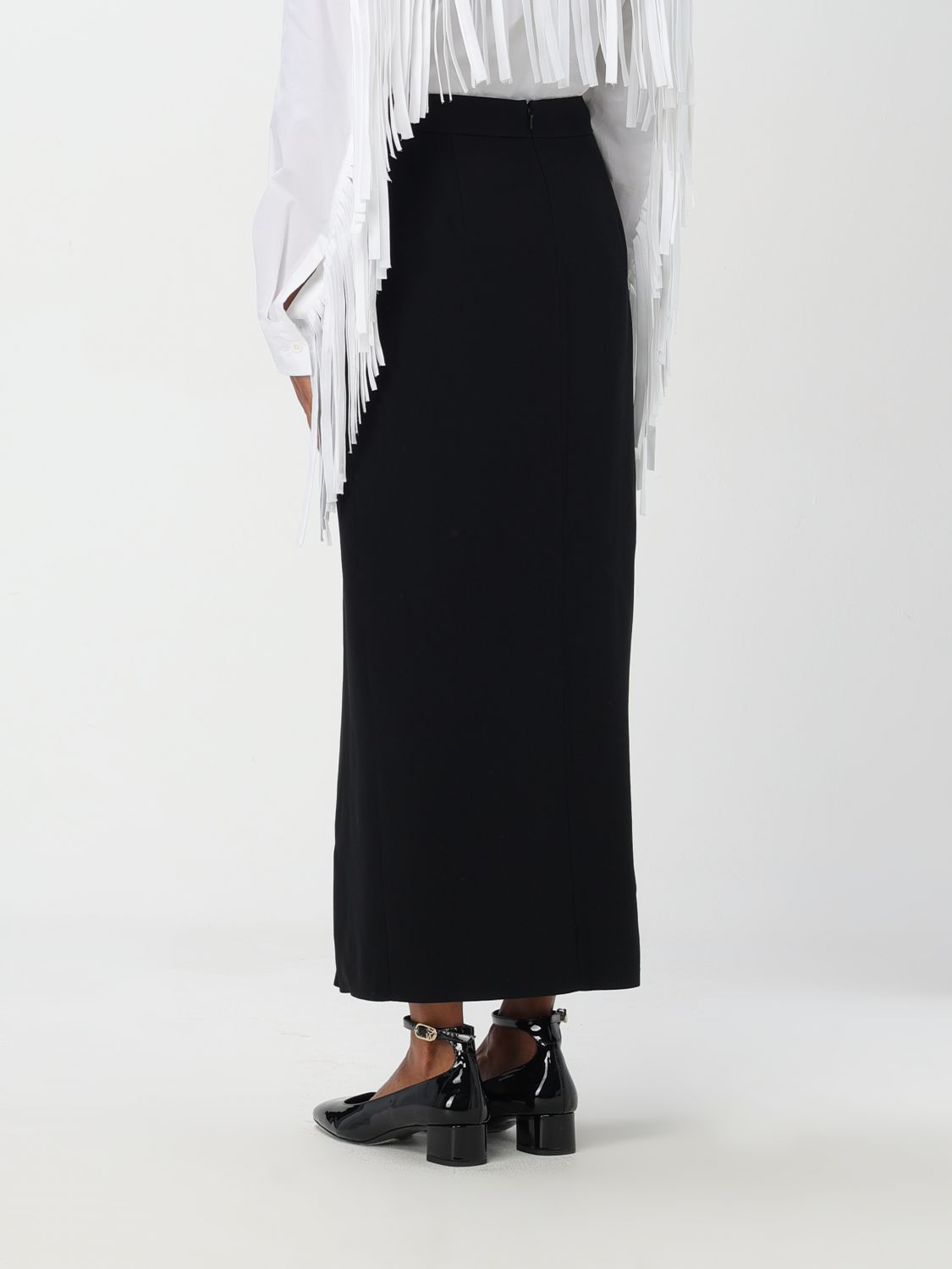 Skirt Woman color Black