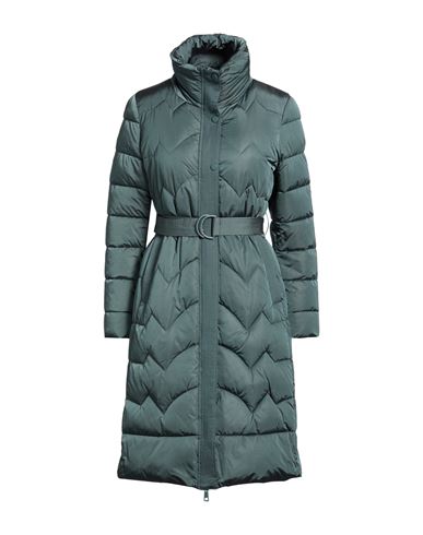 Woman Puffer Deep teal Size M Nylon