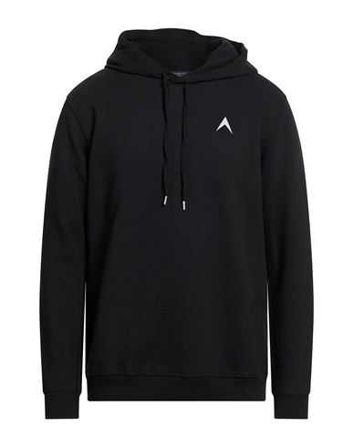 Man Sweatshirt Black Size L Cotton