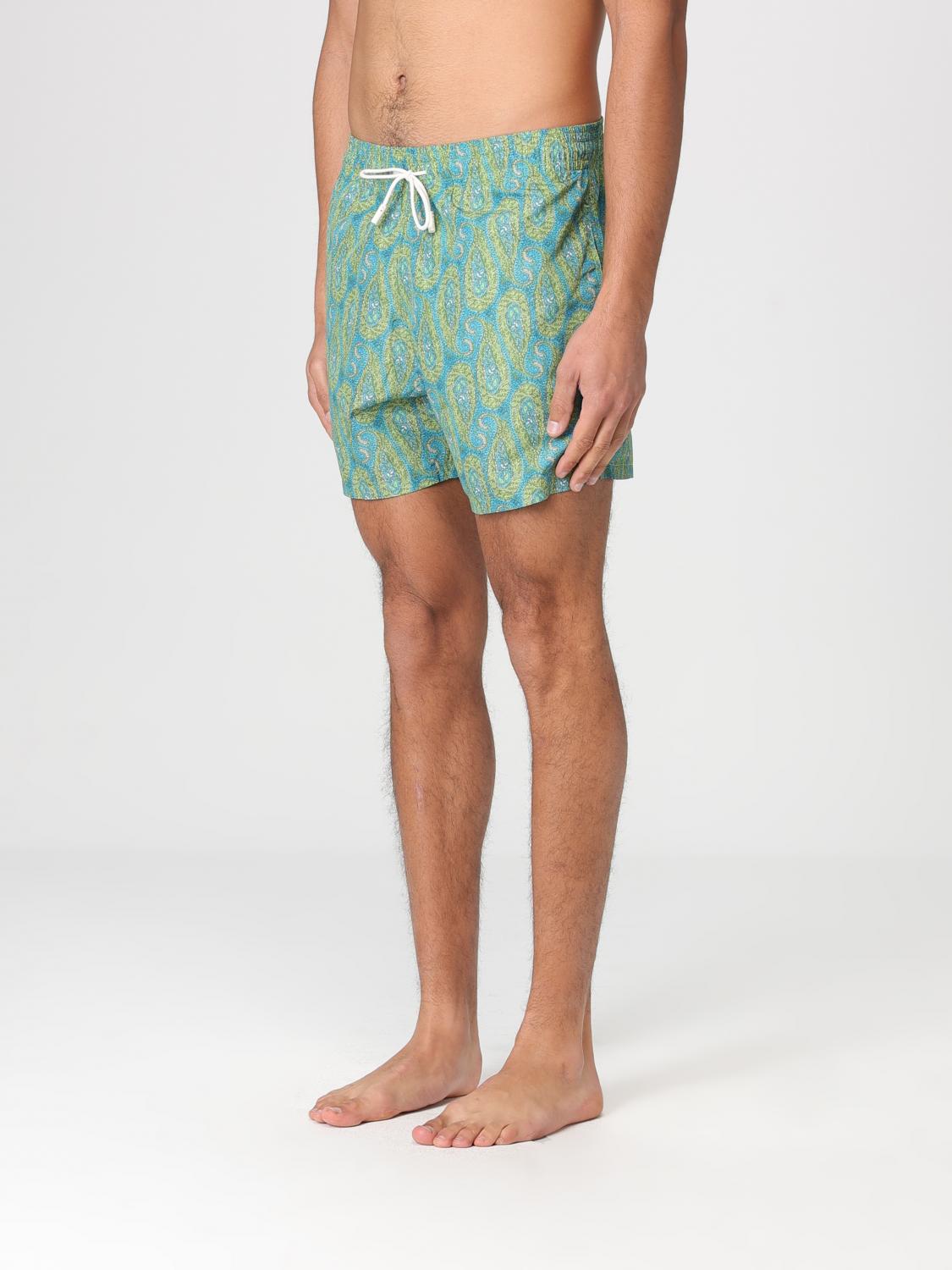 Swimsuit Men color Green