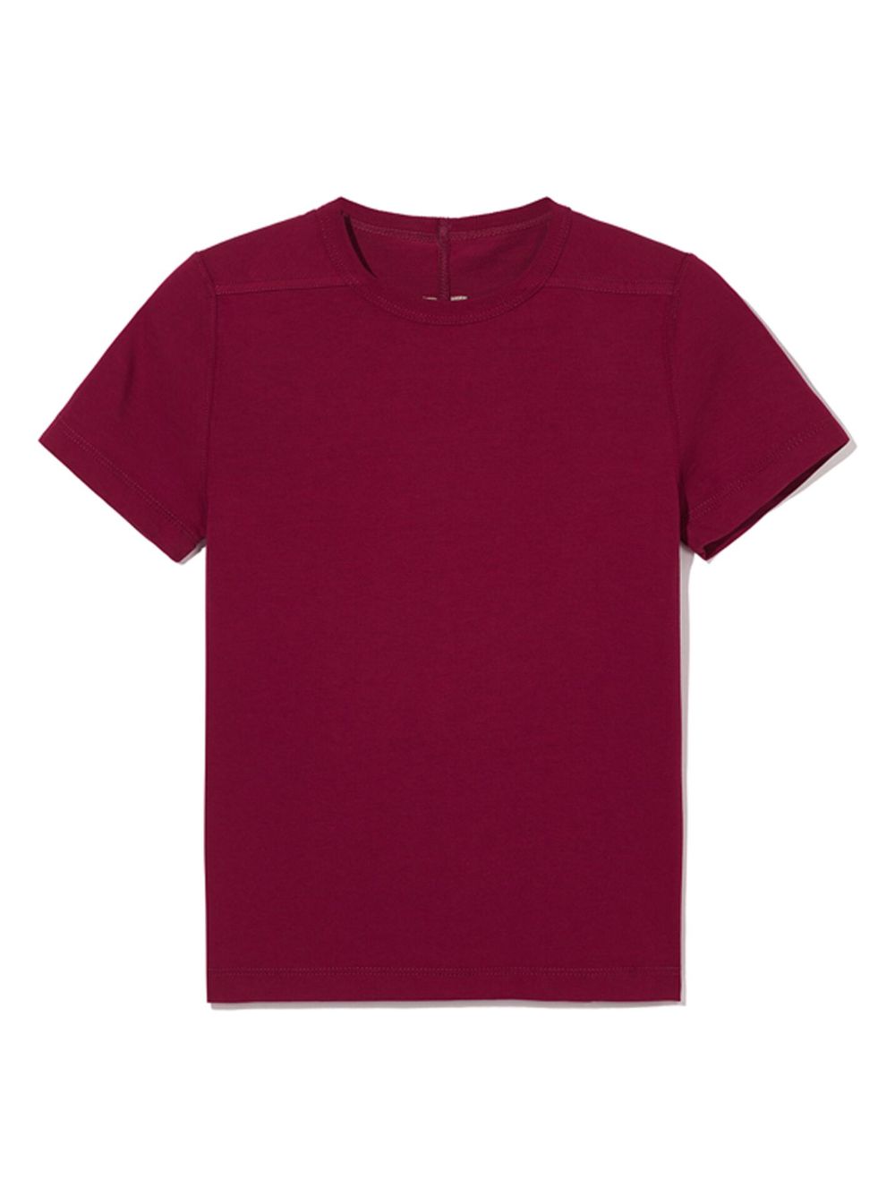 Plain cotton T-shirt - Red