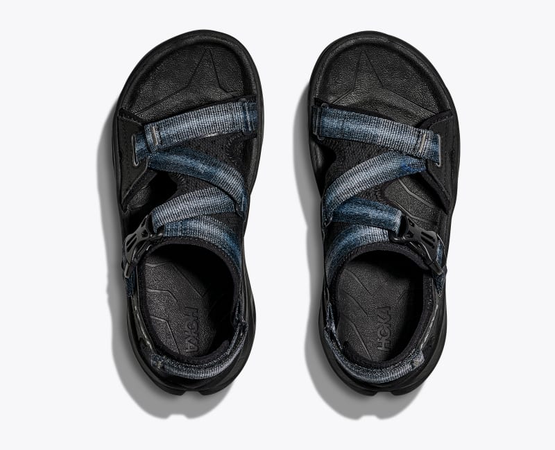 HOKA Women's Infini Hike TC Shoes in Black/Black