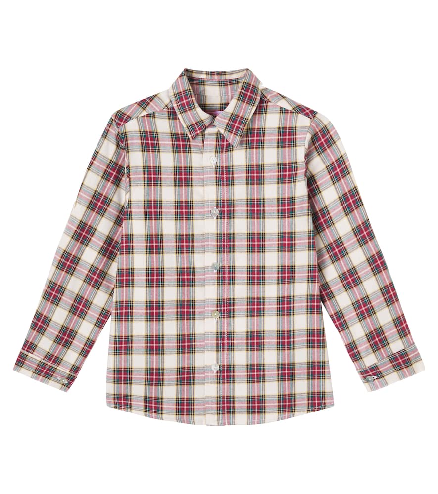Nico checked cotton flannel shirt
