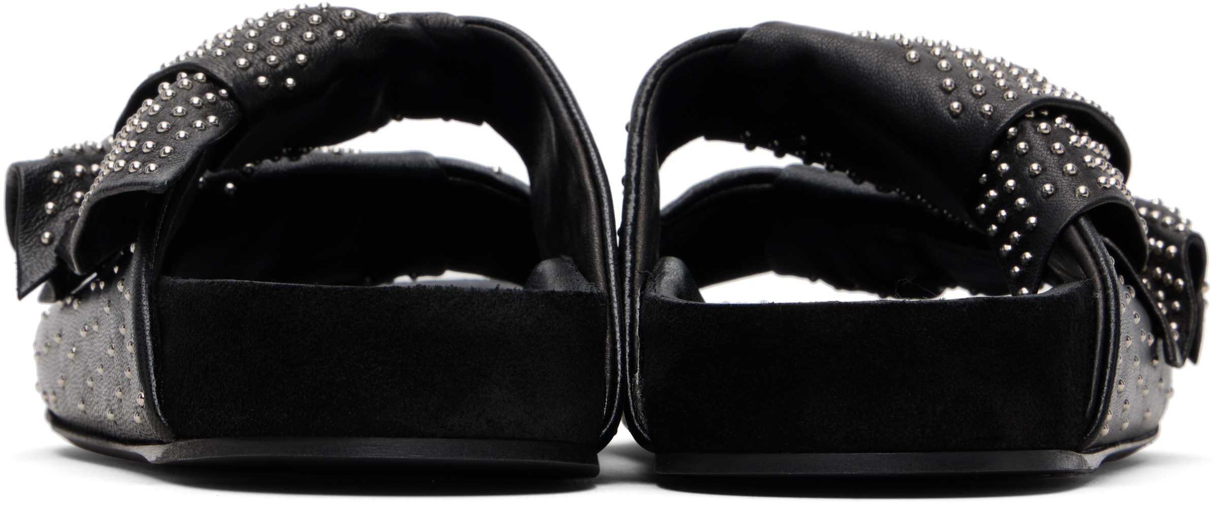 Black Lennyo Bow Sandals
