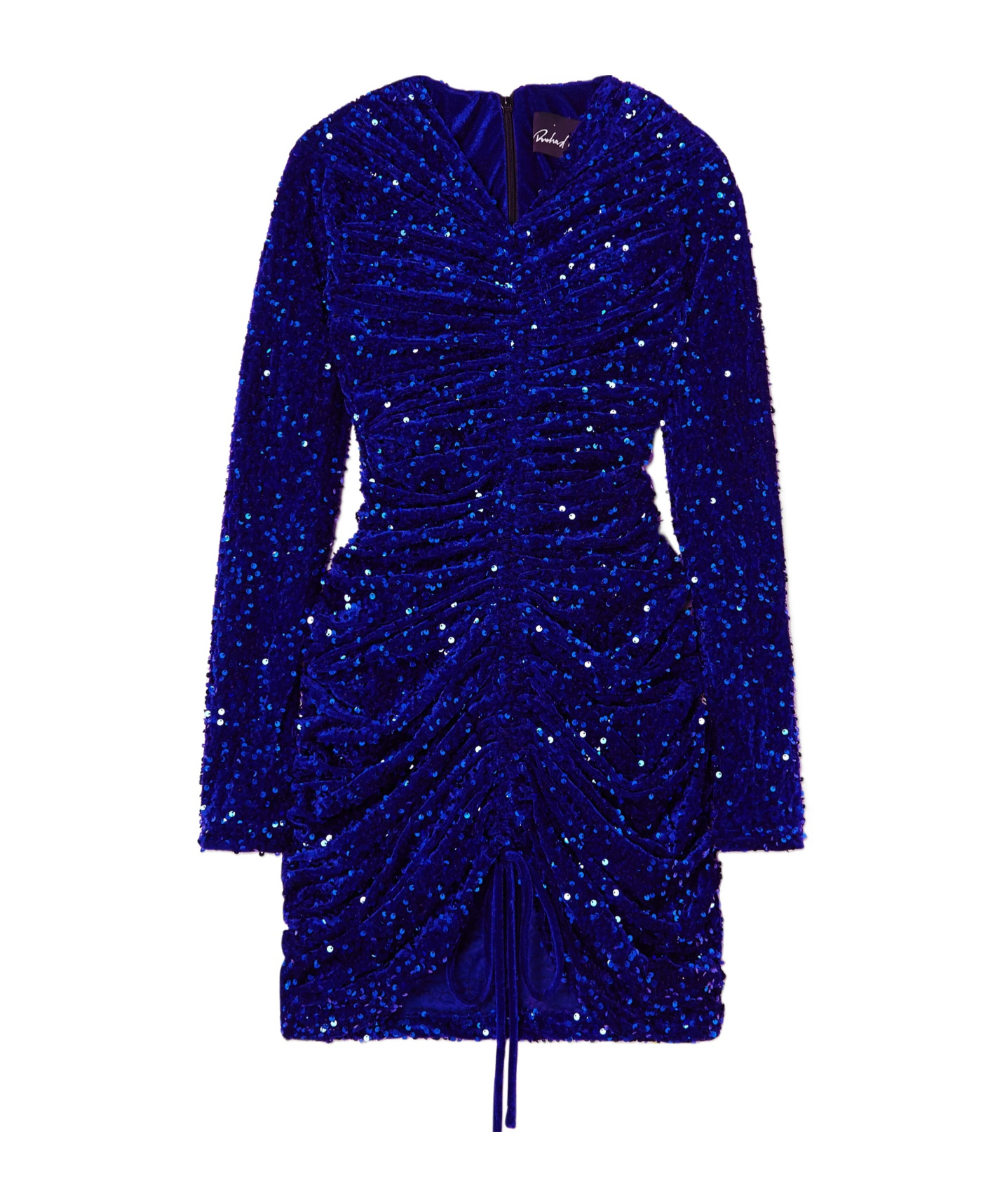 Velvet mini dress