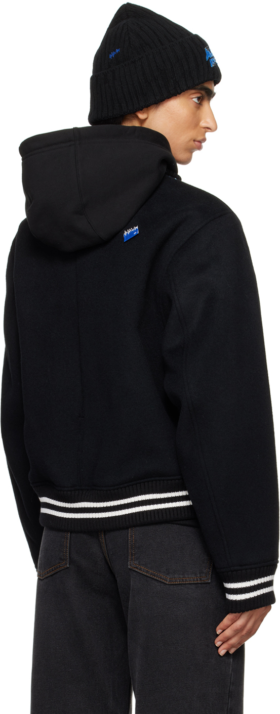 ADER error Black Significant TRS Tag Bomber Jacket